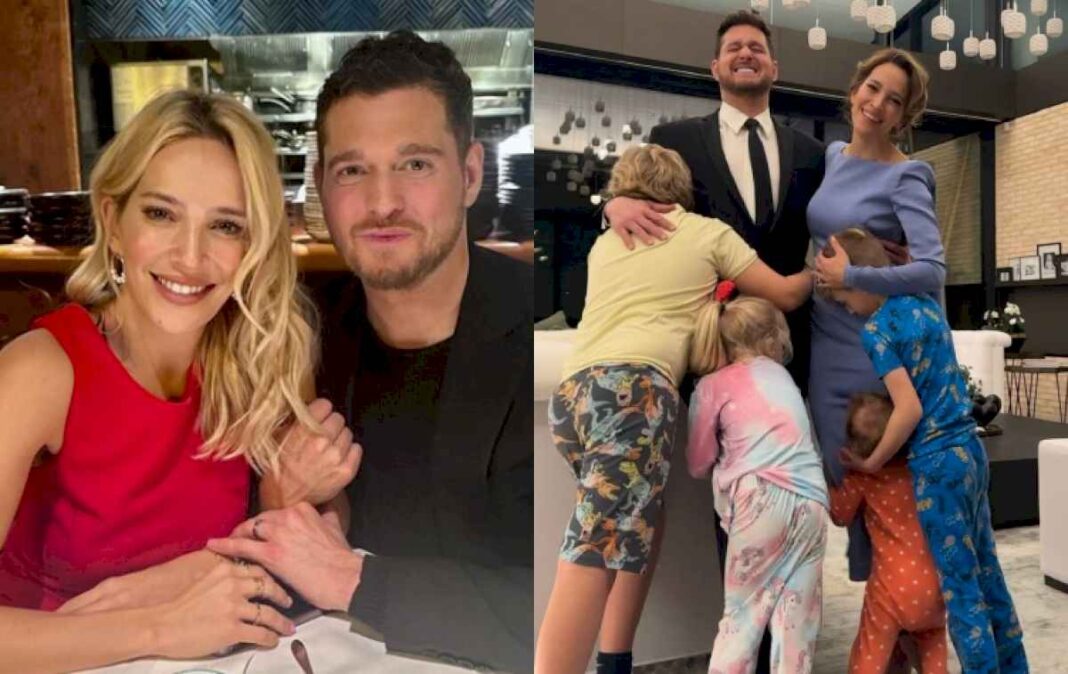 luisana-lopilato-y-michael-buble-mostraron-como-crecieron-sus-cuatro-hijos:-nada-mas-lindo-que