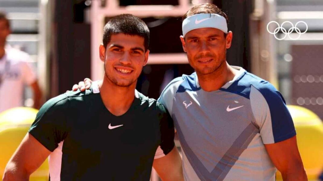 espana-tendra-una-pareja-de-dobles-imbatible-en-los-juegos-olimpicos:-nadal-y-alcaraz-jugaran-juntos-en-paris