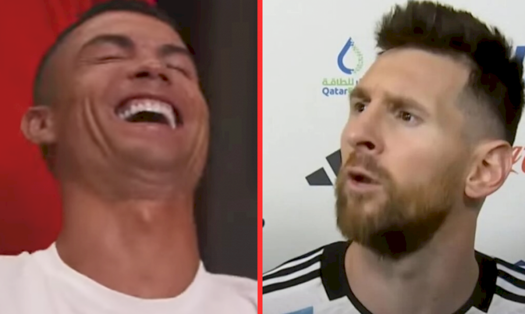 la-divertida-imitacion-de-cristiano-ronaldo-sobre-lionel-messi-que-se-volvio-viral