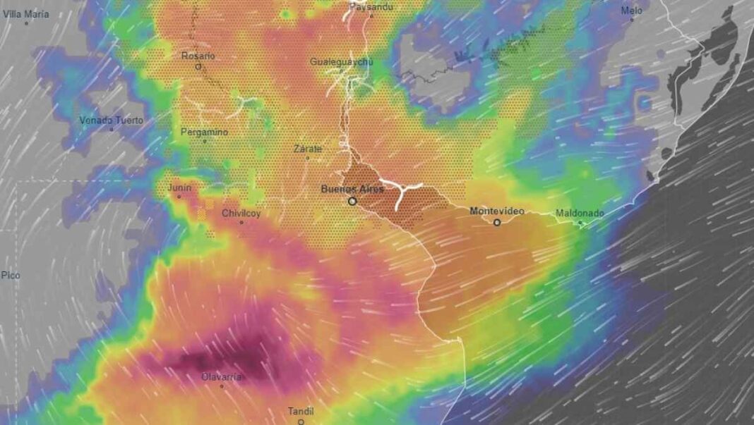 ciclogenesis:-emiten-una-alerta-naranja-para-el-amba,-cordoba-y-el-litoral-por-fuertes-tormentas-y-rafagas-de-viento