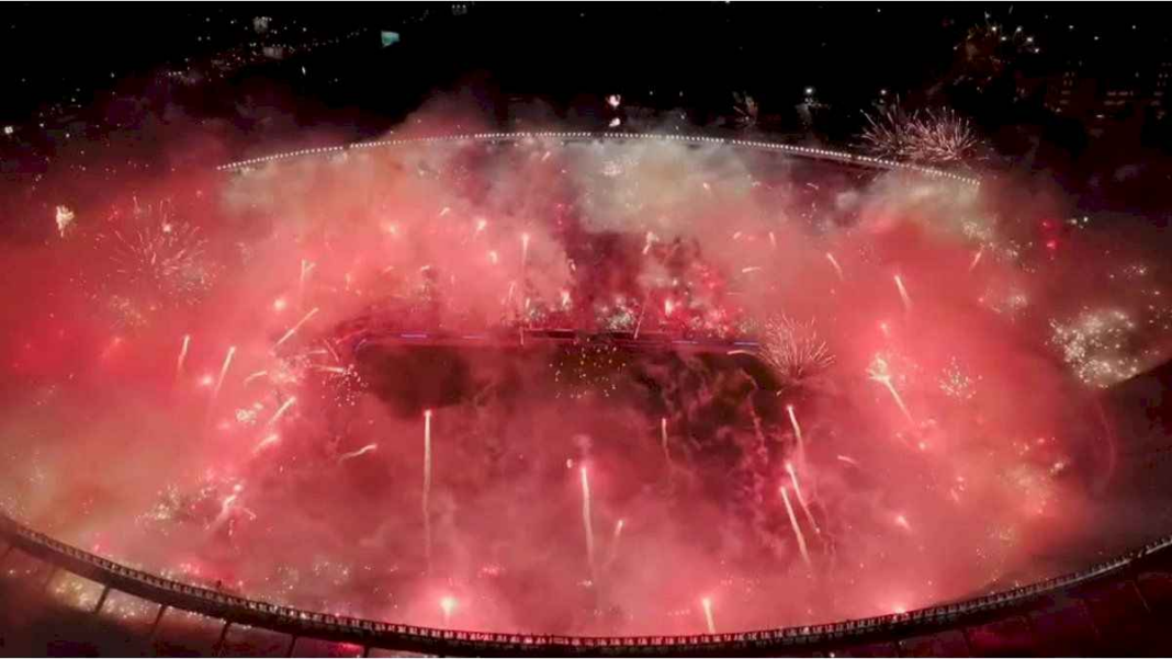 siguen-las-malas-noticias-para-river:-clausuraron-el-monumental-tras-el-recibimiento-con-bengalas-y-fuegos-artificiales-en-el-partido-contra-atletico-mineiro