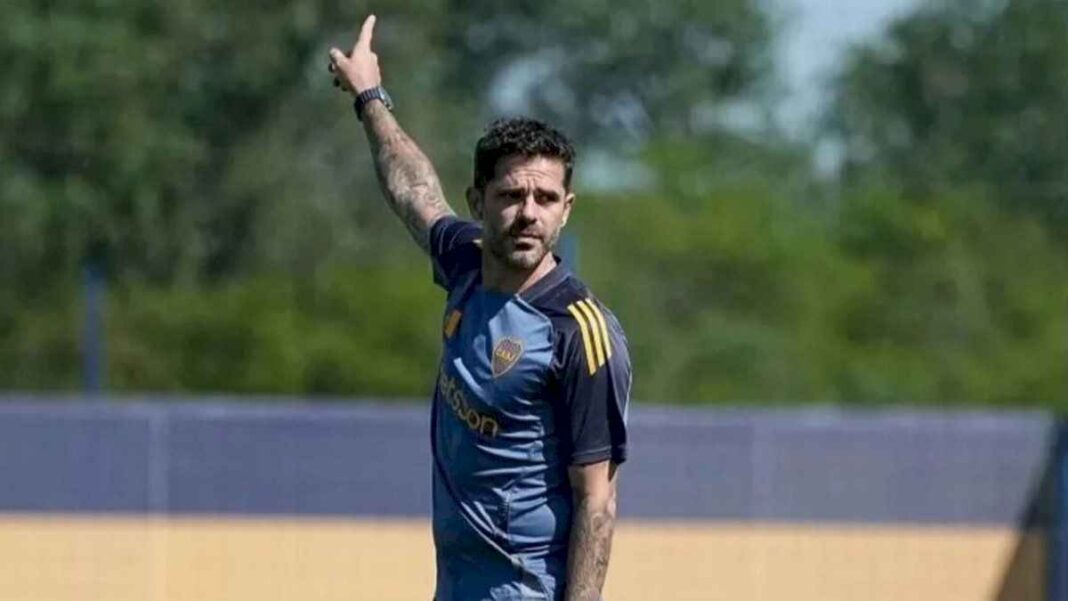 boca:-fernando-gago-descarto-a-uno-de-los-referentes-del-plantel-de-cara-al-partido-contra-sarmiento-de-junin