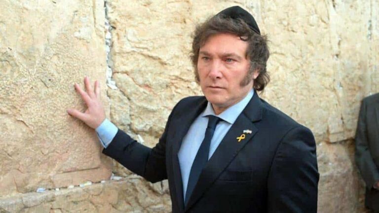 Javier Milei obtuvo el «Premio Nobel Judío» por su apoyo a Israel