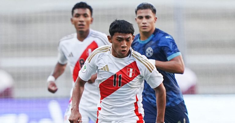 Perú vs Paraguay 1-2: goles y resumen de la derrota bicolor por Sudamericano Sub 20 2025