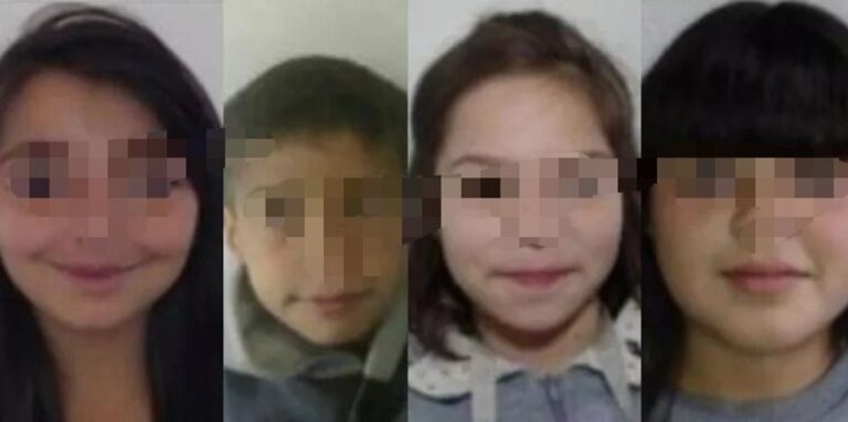 La Policía busca intensamente a cuatro nenes que desaparecieron en la Patagonia
