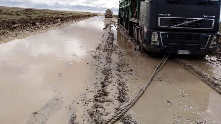 Piden transitar con extrema precaución por el tramo Facundo – Tamariscos por Ruta 40