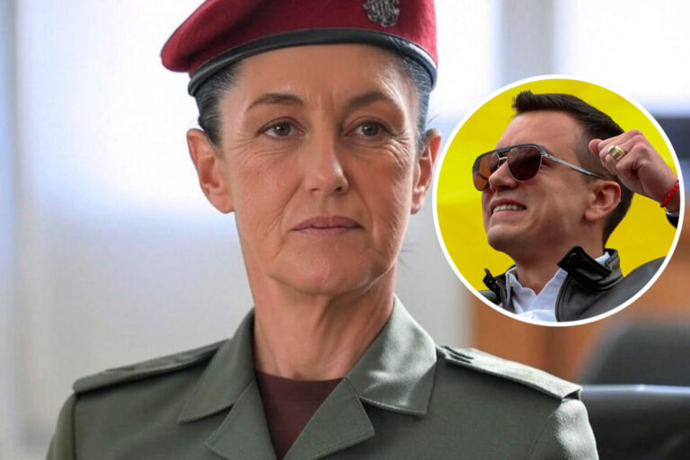 Sheinbaumcongela relaciones con Ecuador mientras Noboa siga en el poder