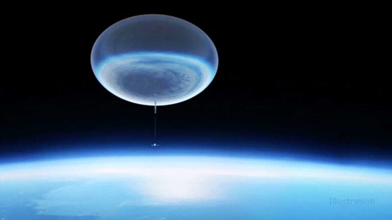 El globo de la NASA cayó entre Los Altares y Las Plumas