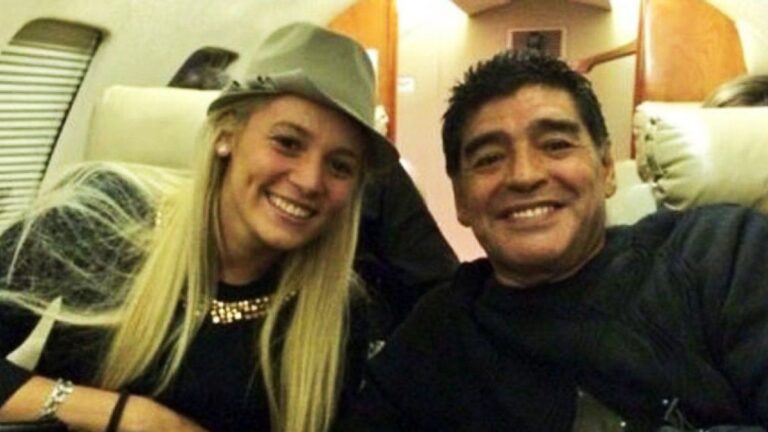 Rocío Oliva pidió justicia para Diego Maradona