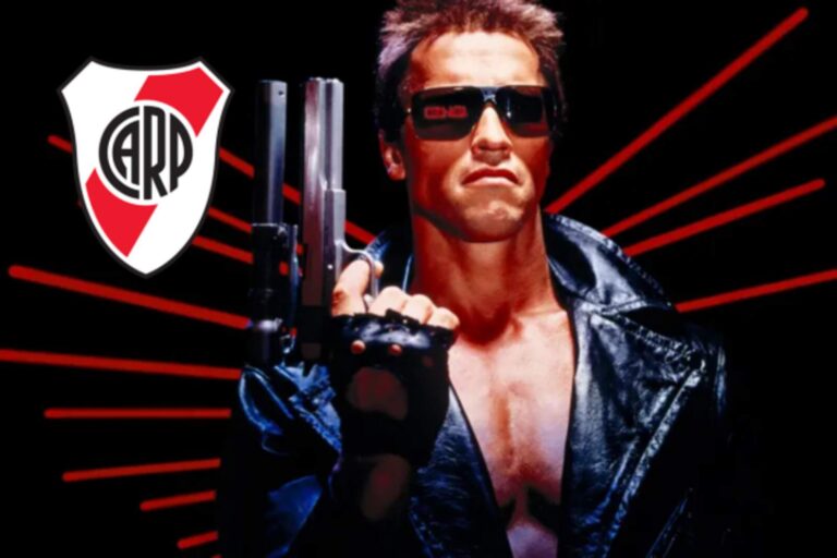 Terminator de River?: Arnold Schwarzenegger posó con la camiseta del Millonario