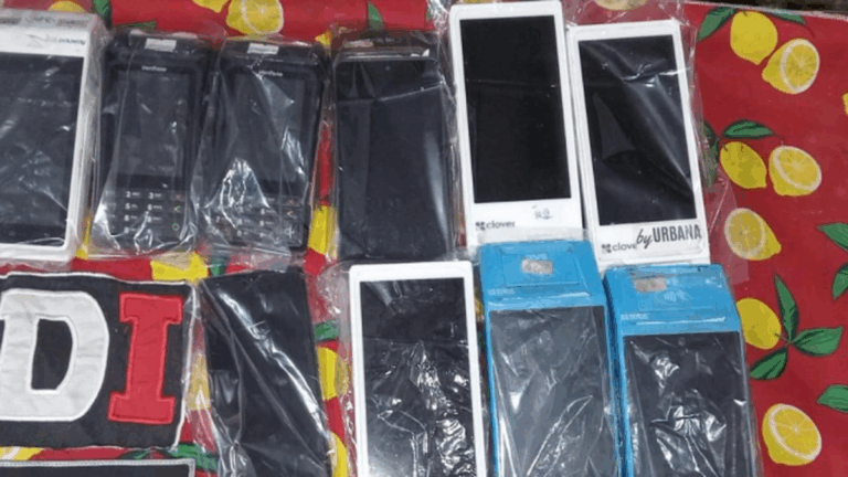 Armas, drogas y dispositivos de Mercado Pago