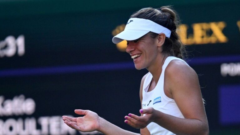 Histórico: Solana Sierra se metió en octavos de final en Wimbledon