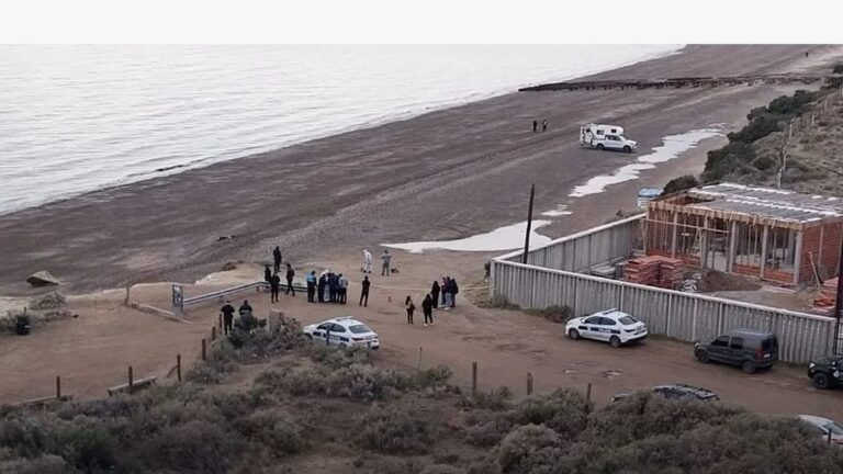 Encuentran el cuerpo de una mujer en la costa de Puerto Madryn