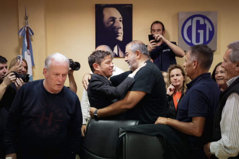 La CGT se reunió con Kicillof para respaldarlo y negociar lugares en las listas