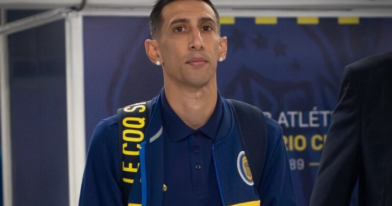 Así fue la llegada de Ángel Di María al Gigante de Arroyito