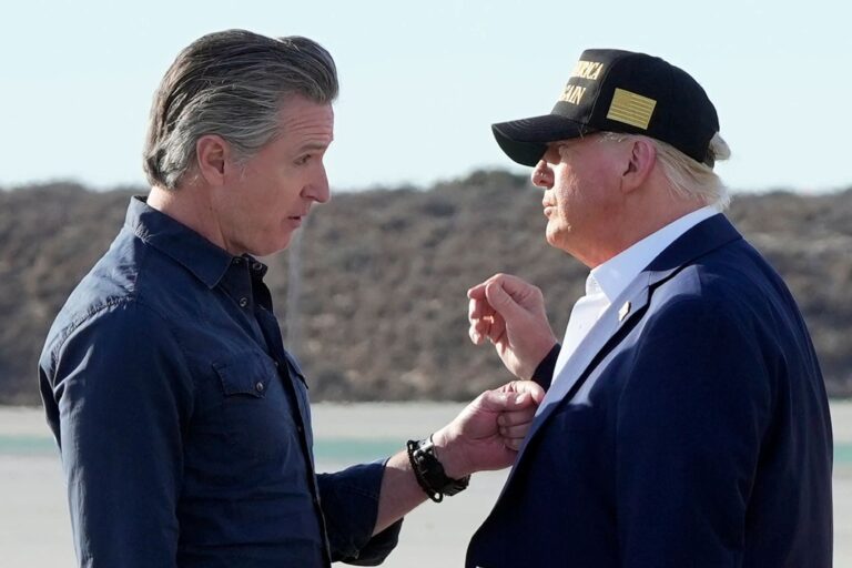 Gavin Newsom se ríe de Donald Trump por la polémica de los archivos de Jeffrey Epstein