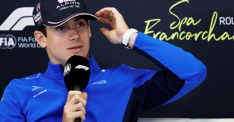 Colapinto habló de los cambios en su auto tras la Sprint en Bélgica: «Se cayó a pedazos» y «no sirvió para nada»