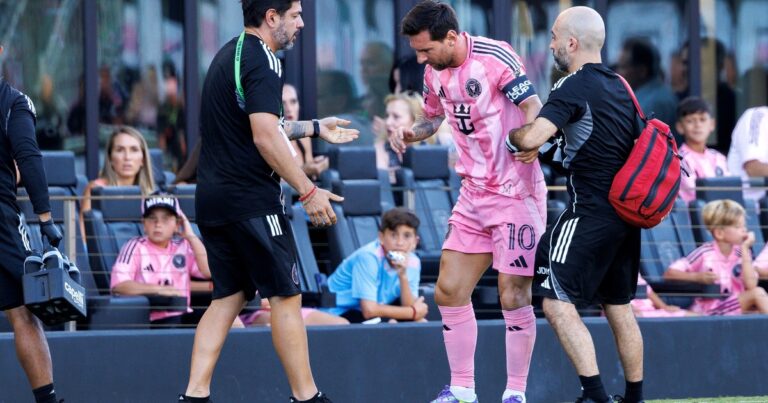 Inter Miami perdió por lesión a Messi de arranque, pero campeó el temporal y le ganó por penales al Necaxa de Gago en la Leagues Cup