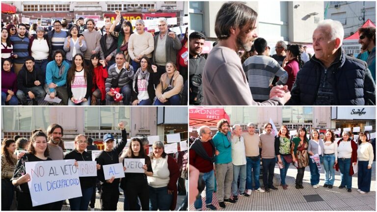 Elecciones PBA: Nicolás del Caño recorrió Lomas de Zamora y llamó a movilizarse contra los vetos de Milei