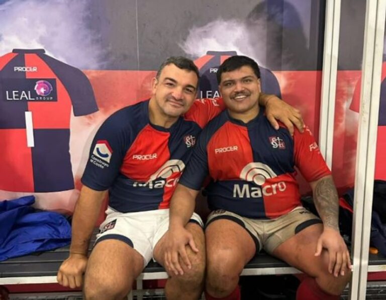 Dos comodorenses presentes en la despedida del exPuma Agustín Creevy