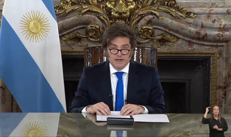 Javier Milei presentará el Presupuesto 2026 en cadena nacional con un mensaje grabado en la Casa Rosada