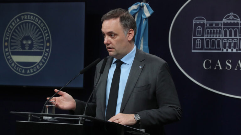 Adorni: El Presidente planteó responsabilidad y el Congreso respondió con demagogia