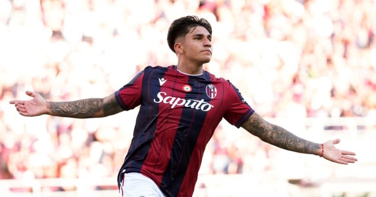 El gol de Santi Castro en la remontada agónica del Bologna ante Genoa