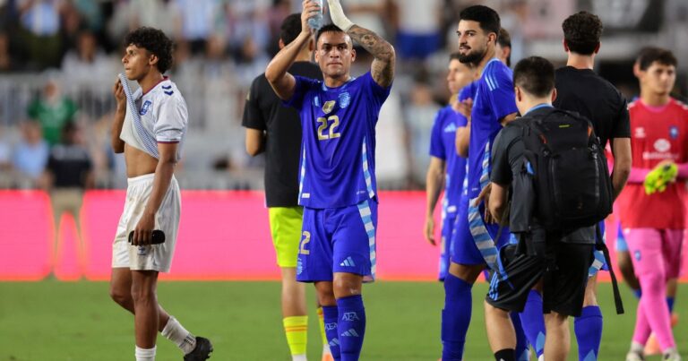 Todas las goleadas de la era Scaloni en la Selección