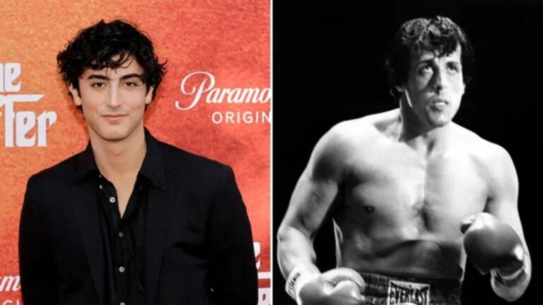 Difundieron la primera imagen oficial de Anthony Ippolito como Sylvester Stallone en la película «I Play Rocky»