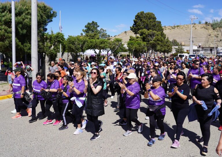 Comodoro vivió su primera caminata Por una vida libre de ACV con gran participación
