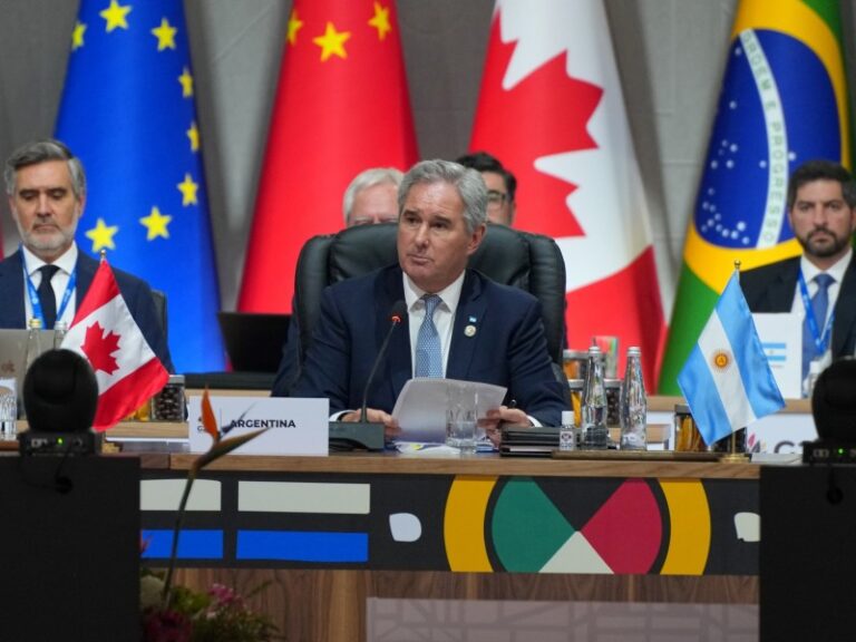 Argentina, igual que EE.UU., no acompañó el documento final de la Cumbre G20