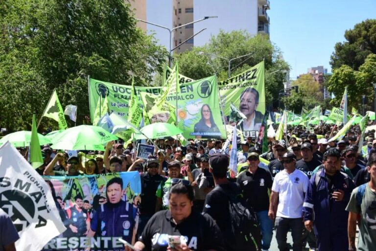 Reforma laboral: sindicatos y organizaciones se movilizaron en Neuquén y la región