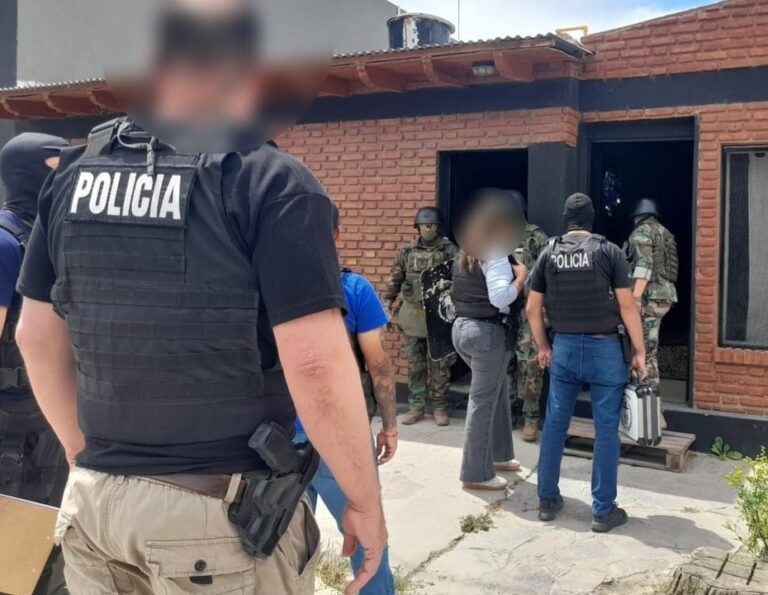 Desbarataron bandas narco en Chubut tras una serie de allanamientos simultáneos