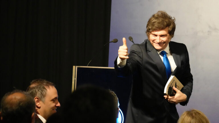 Javier Milei cierra el año en el streaming Carajo