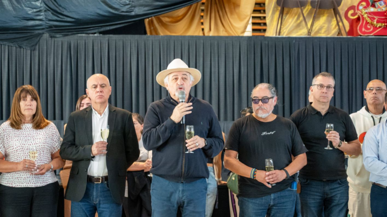 Macharashvili cerró el año junto a los municipales y puso en valor el rol del Estado