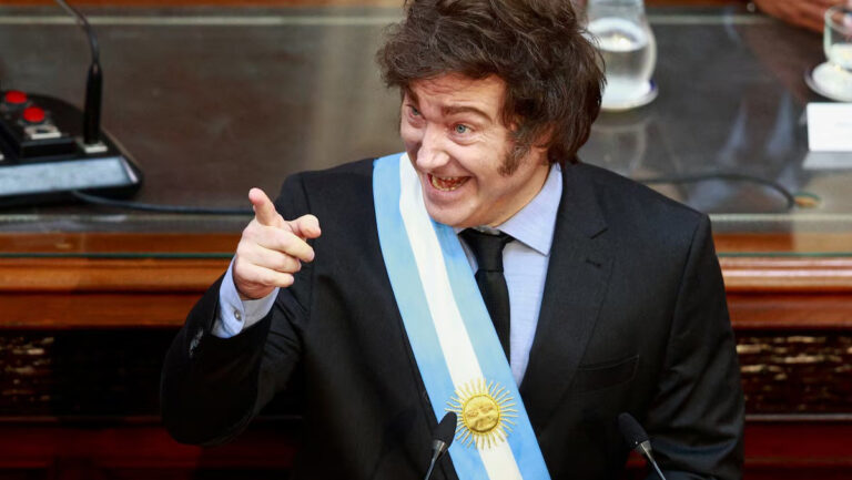 Javier Milei celebró captura de Maduro