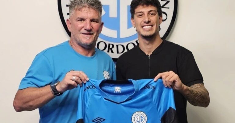 Rigoni fue presentado en Belgrano: «Siento mucha emoción de estar acá»