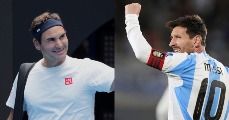 Roger Federer llenó de elogios a Lionel Messi y ya lo imagina en la Copa del Mundo: «Le deseo lo mejor para el Mundial»