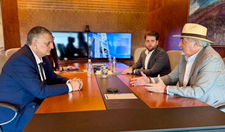 Derrumbe en el cerro Hermitte: Othar Macharashvili pidió apoyo técnico a YPF