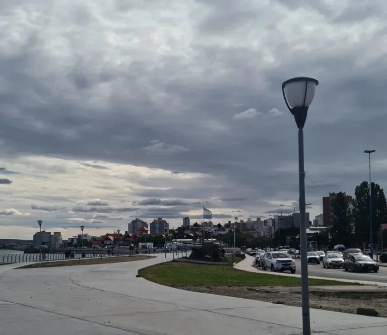 Viernes muy caluroso y nublado en Comodoro y Rada Tilly