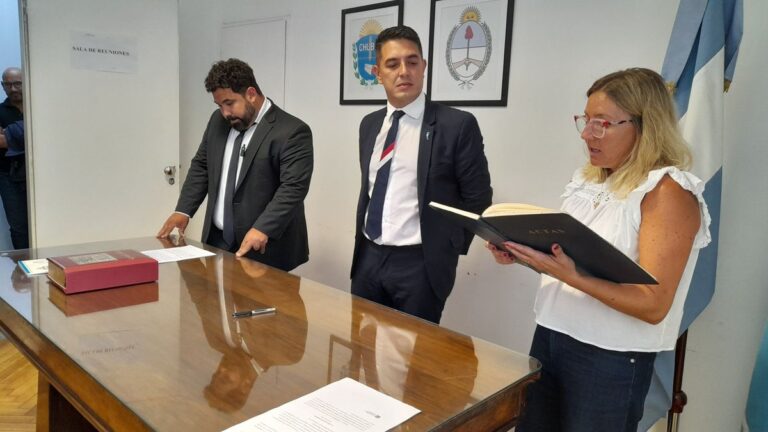 Facundo Oribones asumió como fiscal general en Comodoro