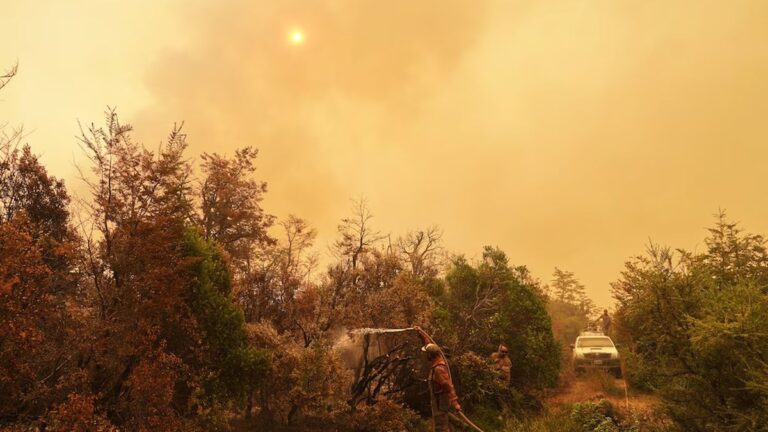 Más fuego en Los Alerces y hay focos en otros tres parques