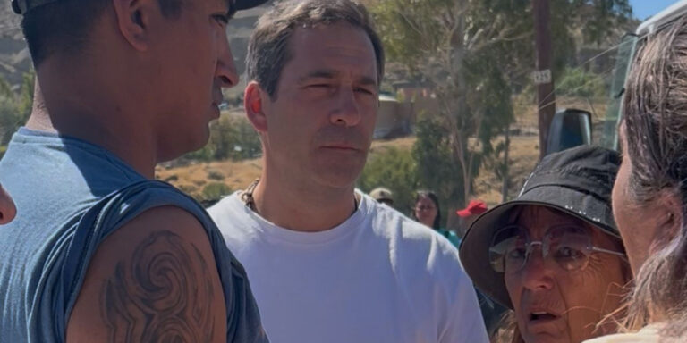 Luque exige que YPF se haga cargo del desastre tras el derrumbe del cerro Hermitte