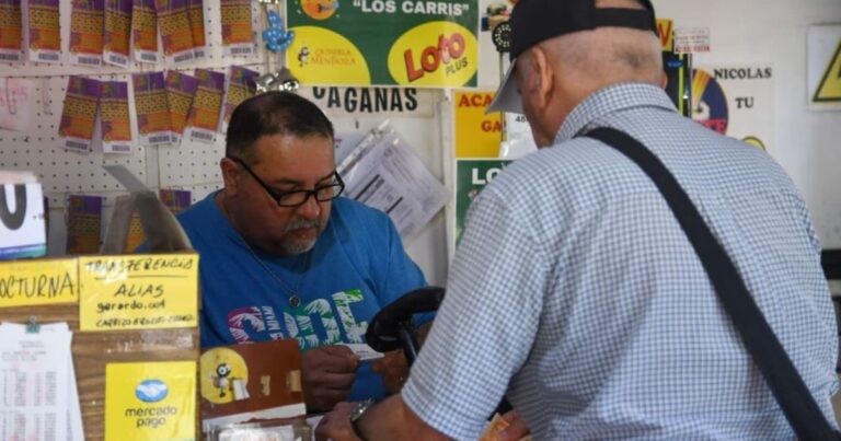 Cobra la jubilación mínima, apostó 3 mil pesos al Loto Plus y ganó casi 6 mil millones en Mendoza