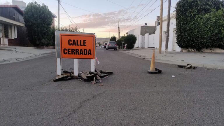 Cortarán una calle del barrio Próspero Palazzo este fin de semana largo