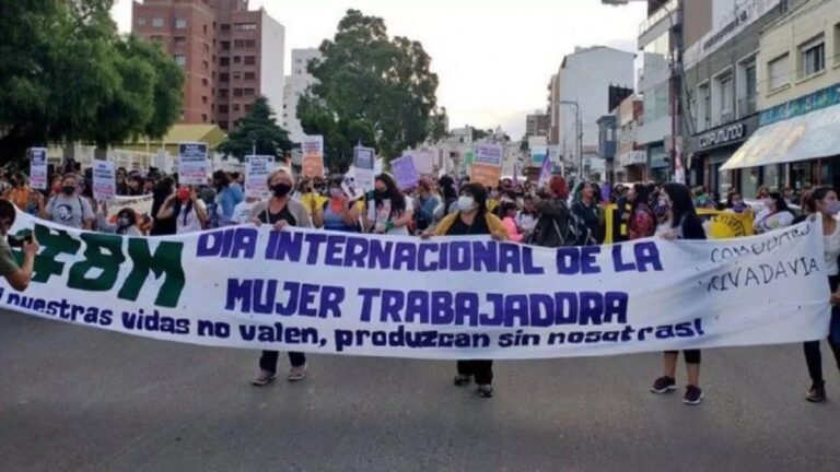 Comodoro marchará por los derechos de las mujeres