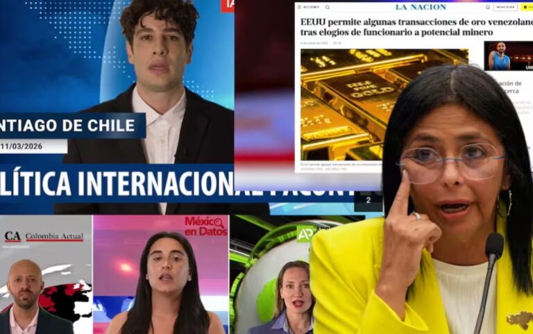 Un ex gobernador de Chubut, mencionado en una red de propaganda internacional a favor de Delcy Rodríguez