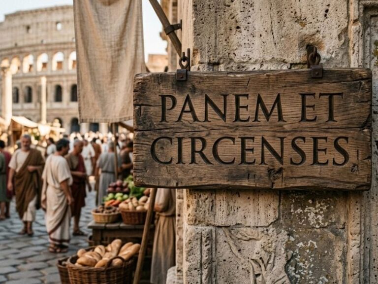 Pan y circo: el origen romano de una crítica social vigente