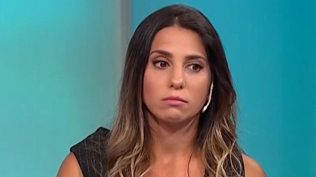 Cinthia Fernández en redes sociales comentando el caso judicial.