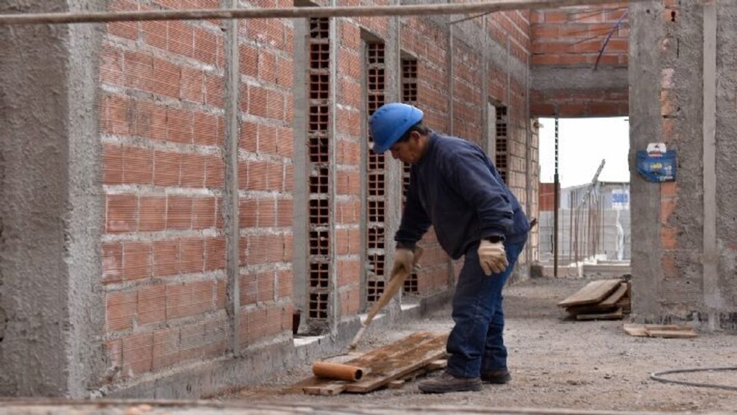 Gráfico de evolución de costos de construcción y vivienda en Comodoro Rivadavia, Chubut